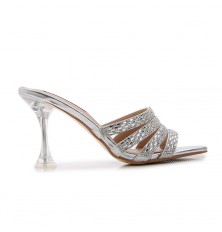 Elegant strass-studded...