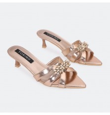 ZXQ1909 Heeled slippers...