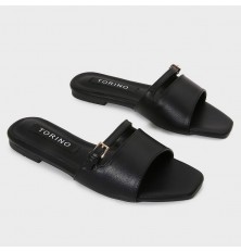 ZX3140 flat slippers with a...