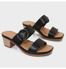 OXQ2242 Wide heel Slippers...