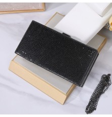 JD-21 حقيبة يد سواريه مرصعة...