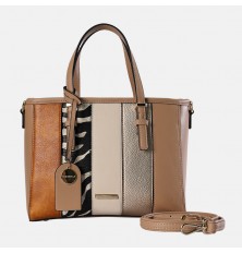 Large leopard-printed...