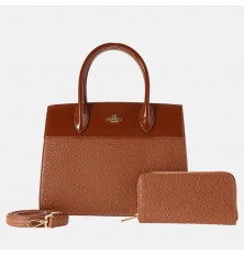 Large women's leather tote...
