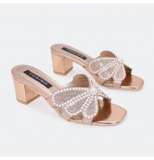 ZXQ1976 نعال كعب فخم ذو...