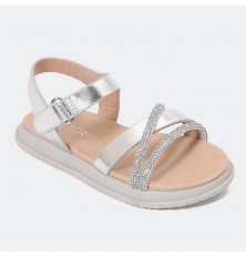 GSM754 صندل مسطح بناتي لامع...