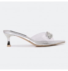 ZXQ1804 نعال كعب بجزء شفاف...