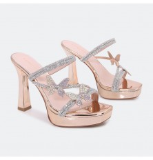 HXQH17 Shiny platform heel...