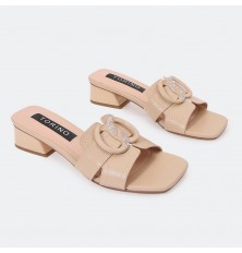 LXQ1544 Slippers with a...