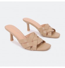 BXQ1779 Square toe heel...