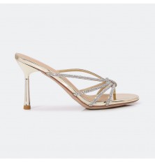 HXQ525 Thin heel slippers...