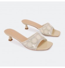 HXQ577 heeled sandals with...