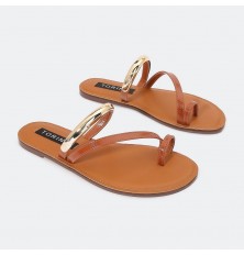 ZX2910 Flat slippers with...