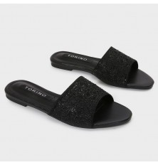 ZX3175 نعال مسطح أنيق وبراق