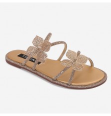 ZX3192 نعال فلات مزين...