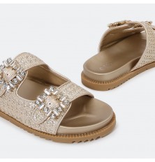 ZX2715 نعال مسطح بحزامين...