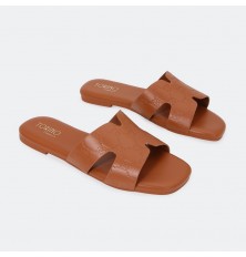 OX3029 نعال مسطح عصري ومريح