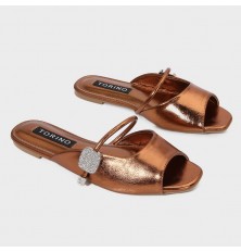 FX3003 Glossy Flat slippers...