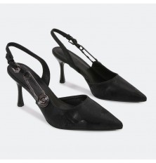 HSQB73 Closed-toe charcoal...