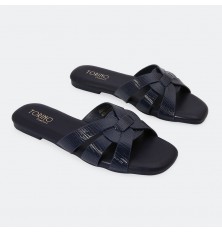 OX2864 Modern flat slippers