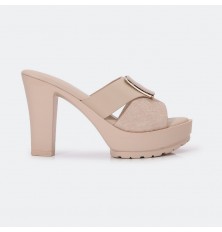 OXQC17 نعال كعب بلاتفورم...