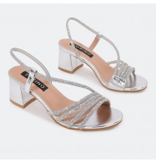 WSQ662 صندل كعب عريض بخامة...