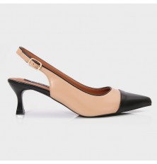 ZSQB64 صندل كعب  ذو مقدمة...