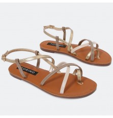 ZXS2 Round toe flat sandals