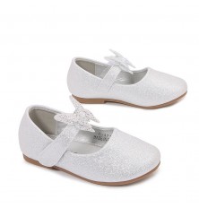 حذاء ماري جين شيك مزين بفراشة