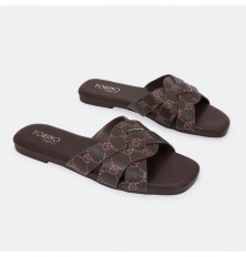 OX3031 نعال مسطح سهل الارتداء