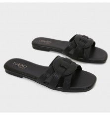 OX3220 نعال مسطح كاجوال