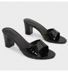 QXQ2151 Casual Wide Heel...