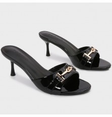 QXQ2160 Round-toe Heeled...