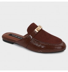 ZXB57 Flat slippers with...