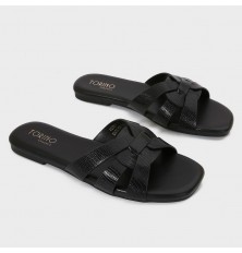 OX3206 Flat Slippers made...