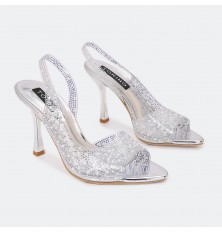 WSQ702 Rhinestone Studded...