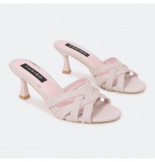 ZXQ1886 stylish heel slippers