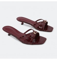 ZXQ1890 Small heel slippers