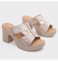 OXQ1785 Platform slippers...