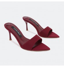 QXQ1824 open-toed pointed...