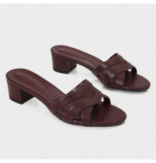 ZXQ1891 Casual Heeled slippers