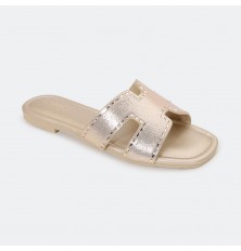 OX2790 Strass Flat Slippers