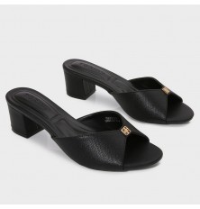 QXQ2359 Wide Heel slippers