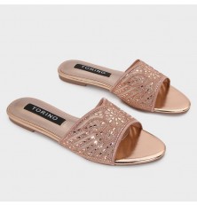 ZX3259 Flat slippers with a...