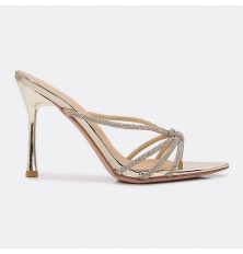 HXQ614 Chic heel slippers...