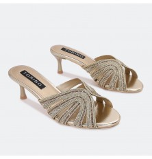 ZXQ2336 Elegant heel slippers