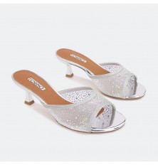 Tulle slippers HXQ405