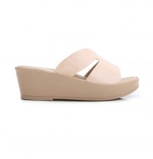 X-shaped wedge shoes in...