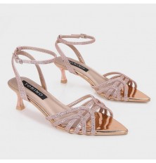 ZSQ677 Short heel sandal