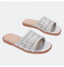 GML864  نعال مسطح بناتي ذو...