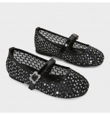 GML973 حذاء بناتي بخامة من...